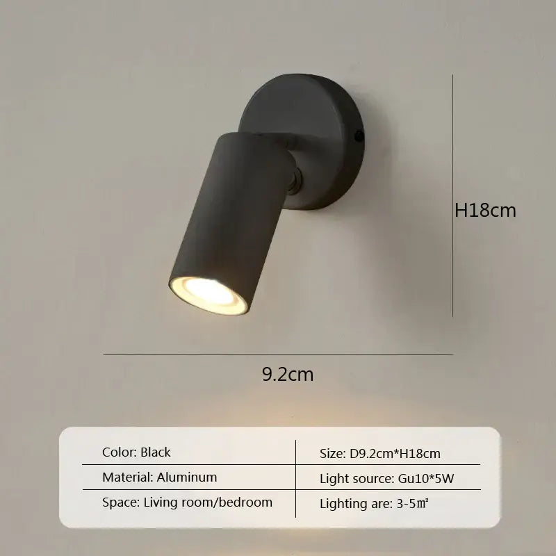 White Modern Wall Spotlight