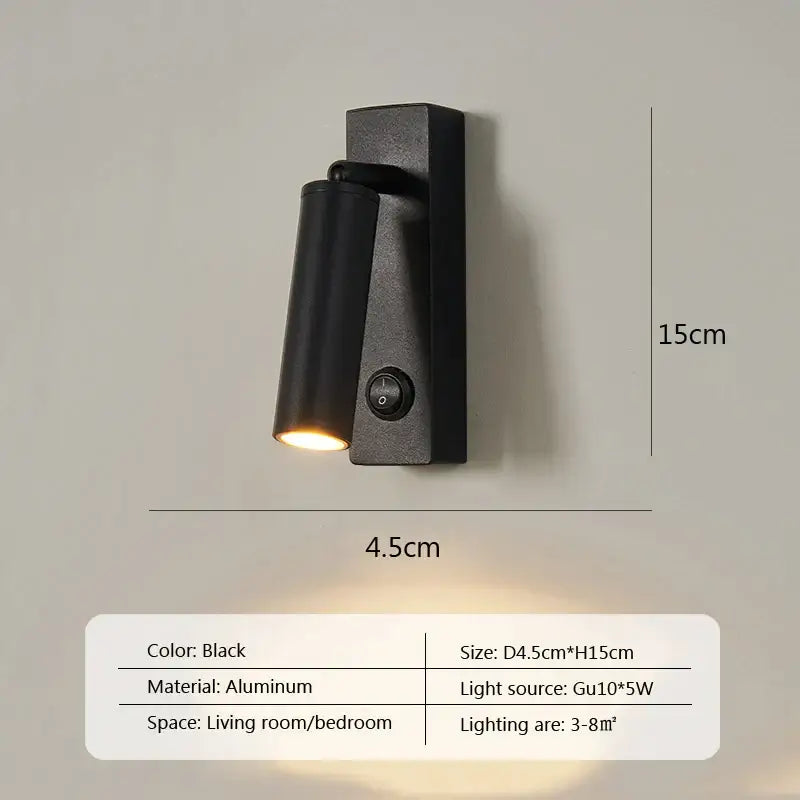 White Modern Wall Spotlight