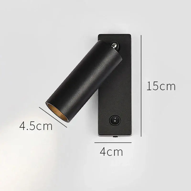 Black Tricolor Wall Spotlight