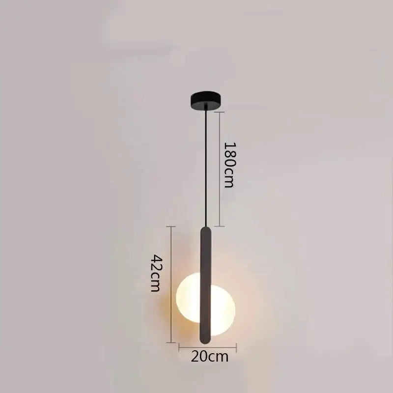 White Ring Pendant Lamp