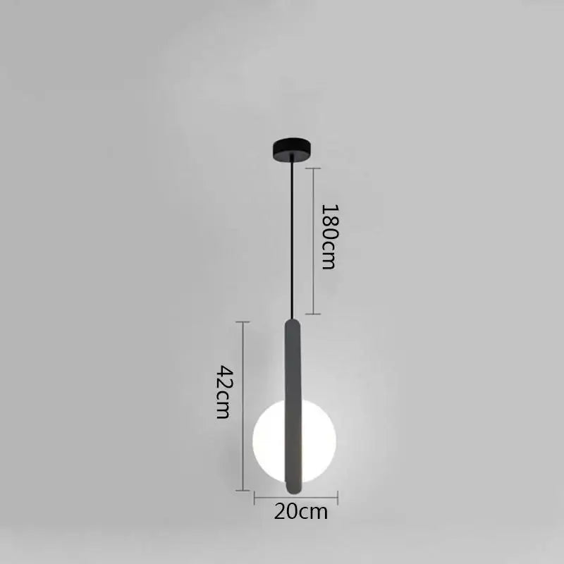 White Ring Pendant Lamp