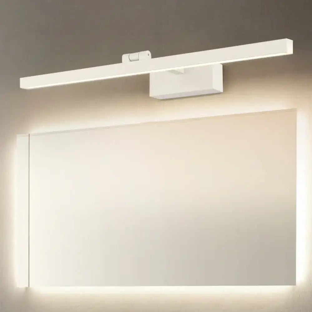 Black Tubular Vanity Lamp
