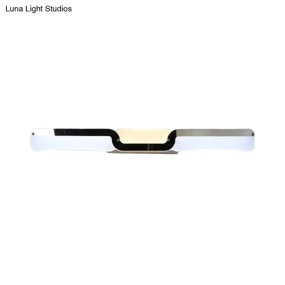 Chrome Vanity Sconce Light