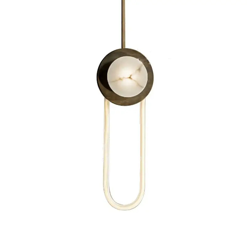 Bronze Oval Wall Lamp