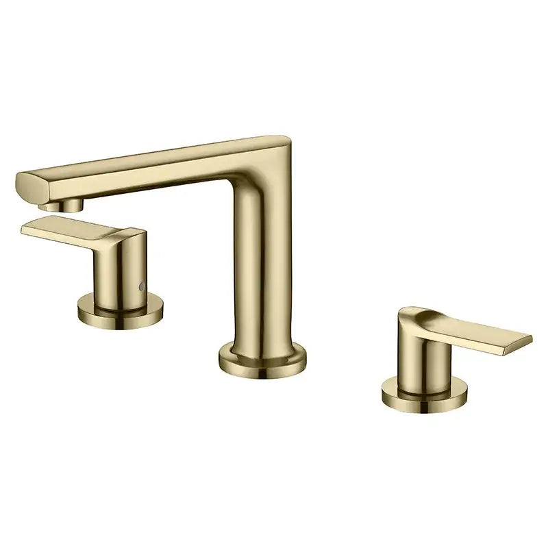 Gold Widespread Basin Faucet