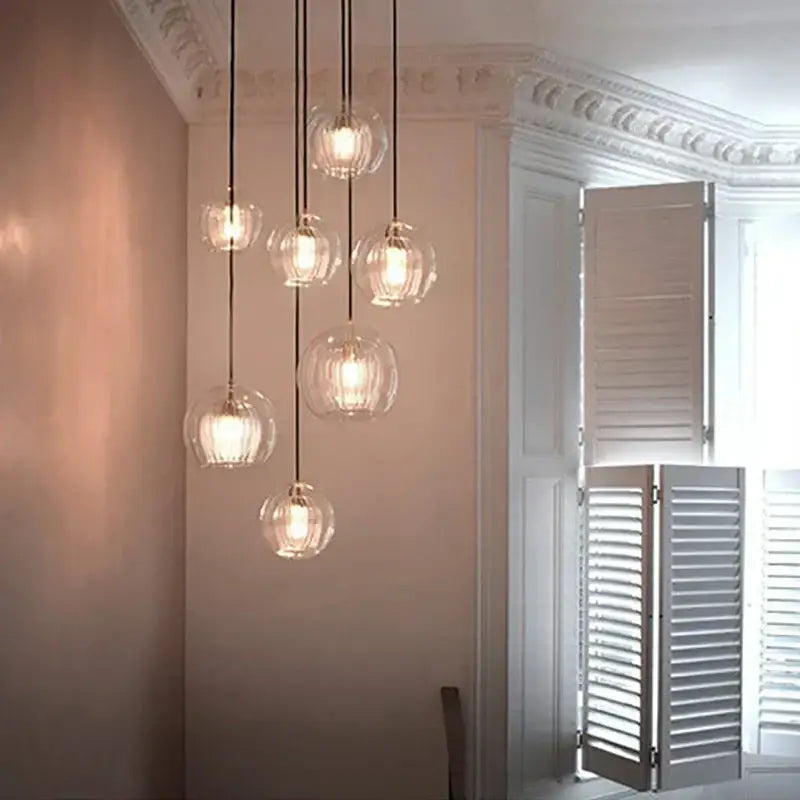Glass Ball Dining Pendant