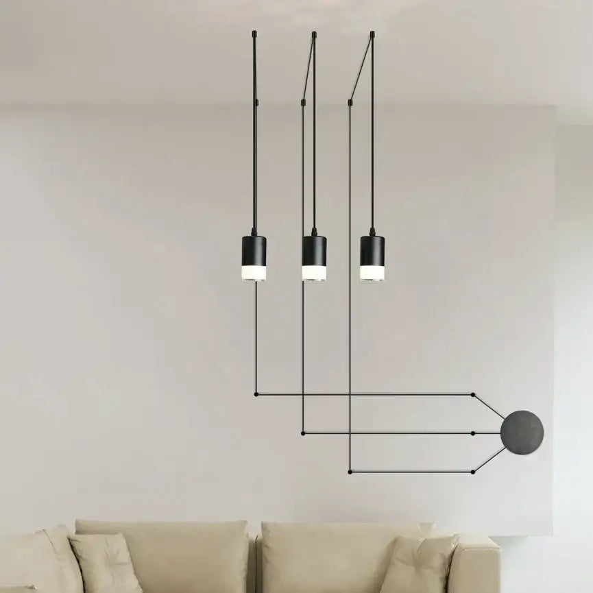 Black Rope Pendant Lamp