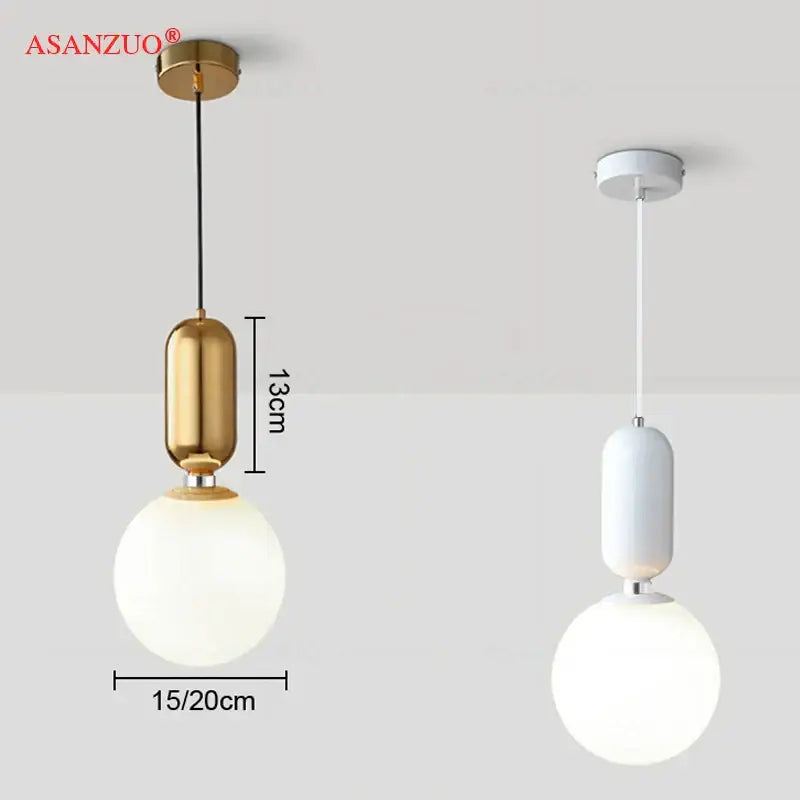 Black Gold Pendant Lamp