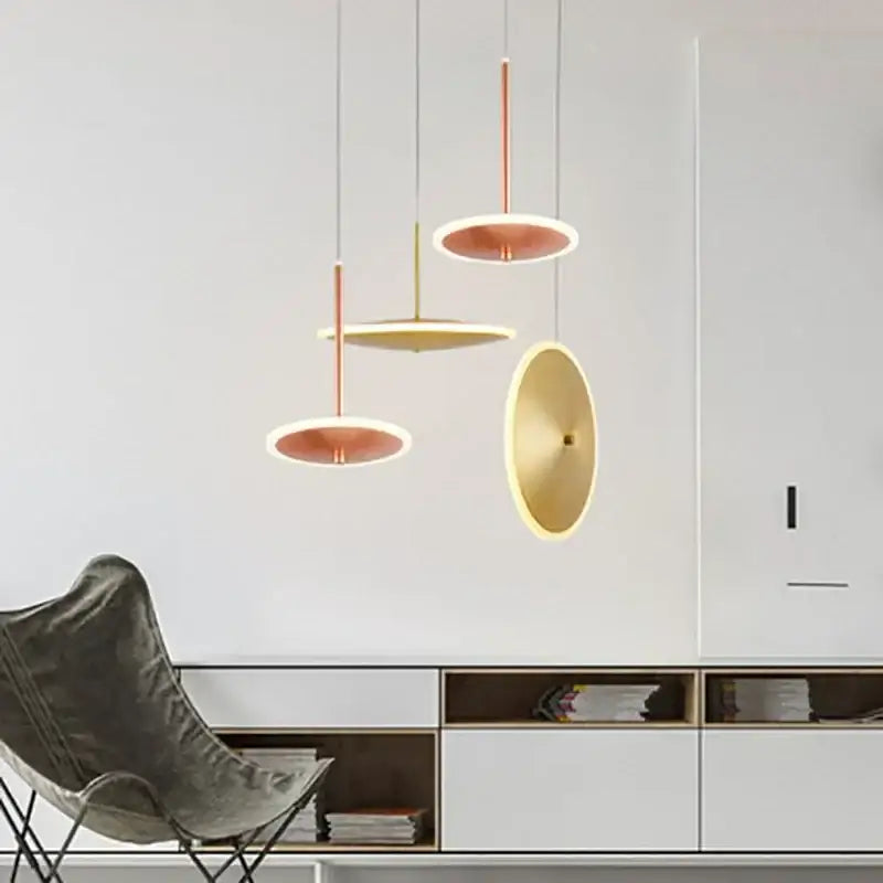 Gold Kitchen LED Pendant