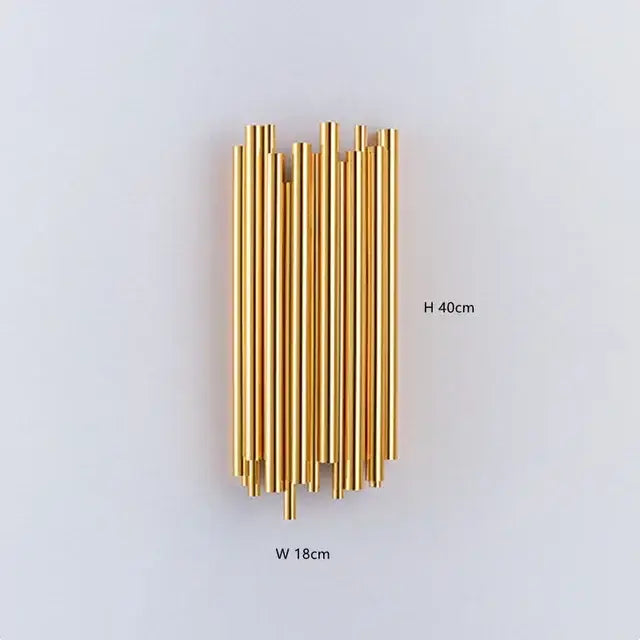 Gold Oval Chandelier Lamp