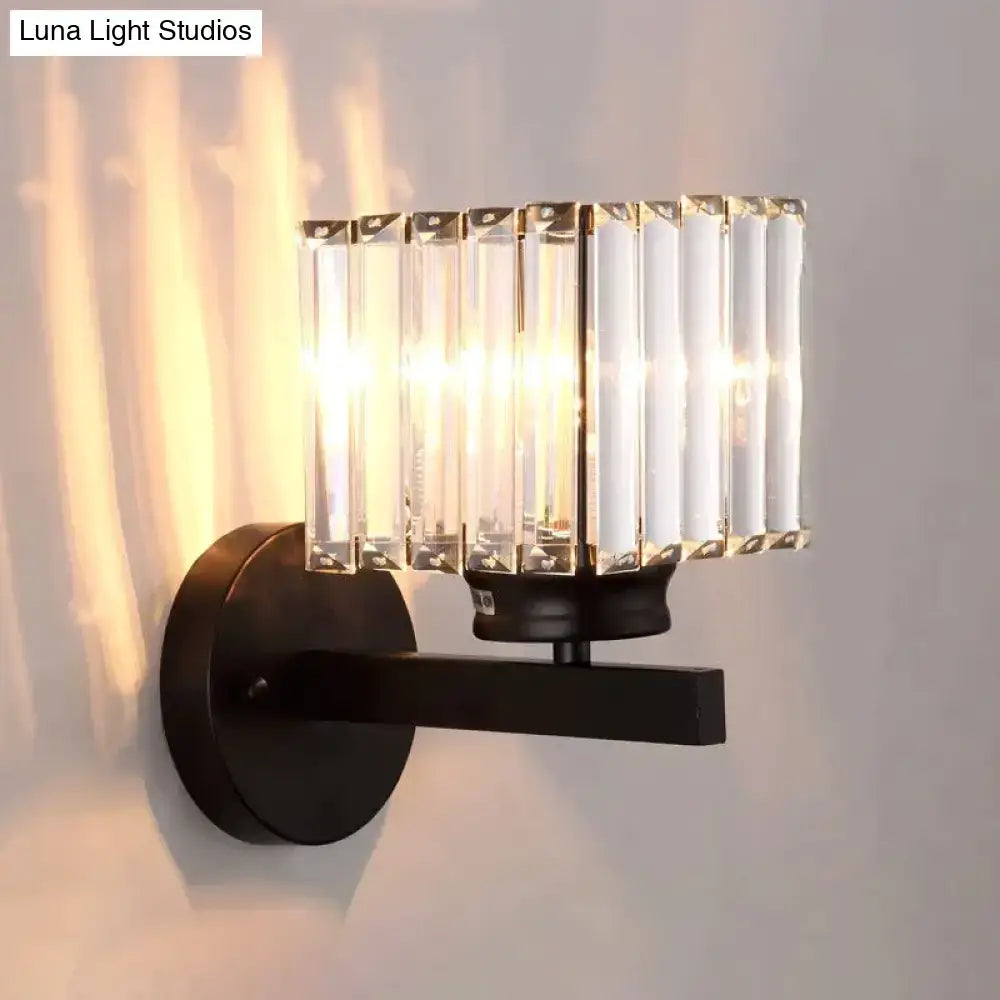 Gold Crystal Wall Lamp