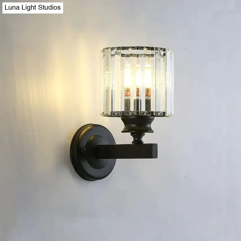 Gold Crystal Wall Lamp