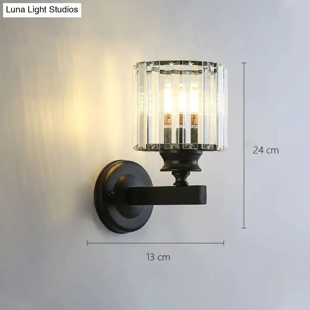 Gold Crystal Wall Lamp