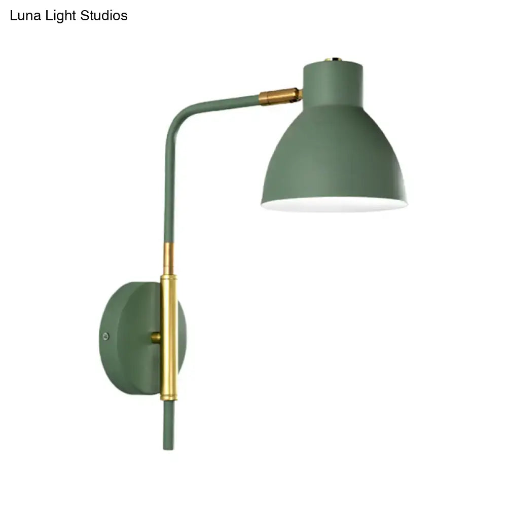 Gold Rod Wall Sconce