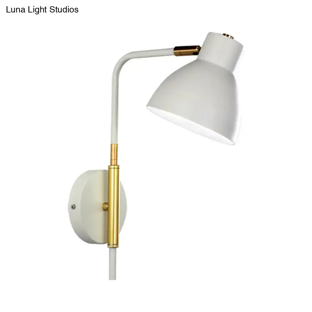 Gold Rod Wall Sconce