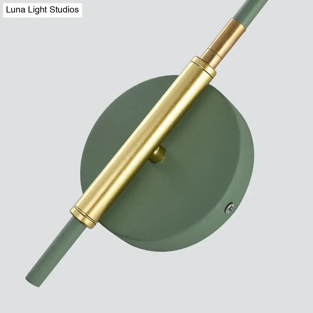 Gold Rod Wall Sconce