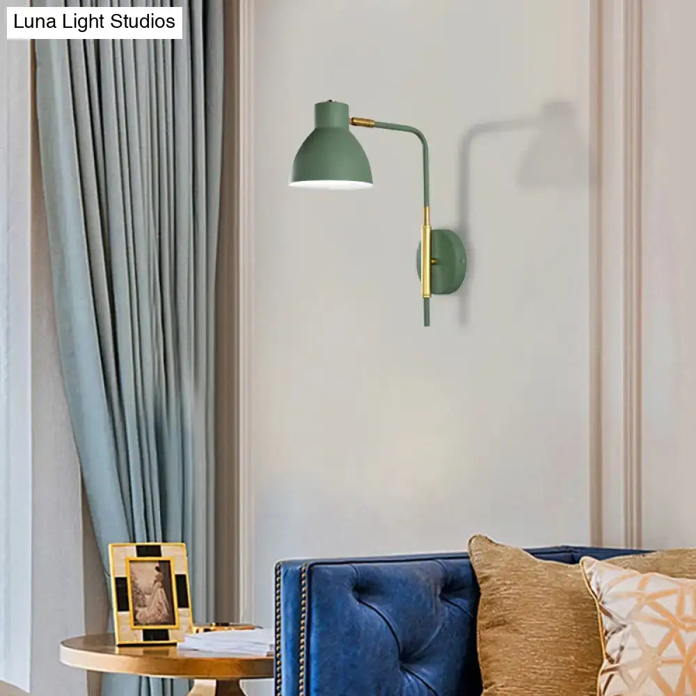 Gold Rod Wall Sconce