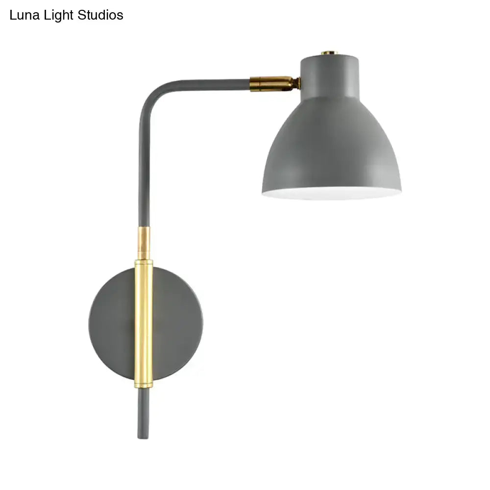 Gold Rod Wall Sconce