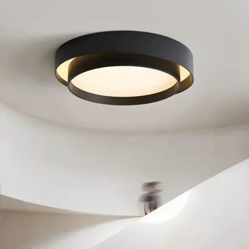 White Black Ceiling Light