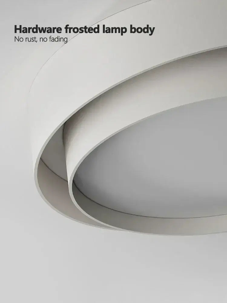 White Black Ceiling Light