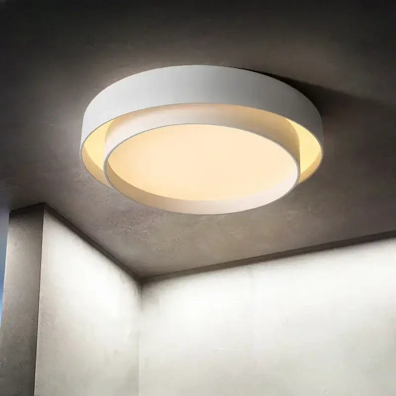 White Black Ceiling Light