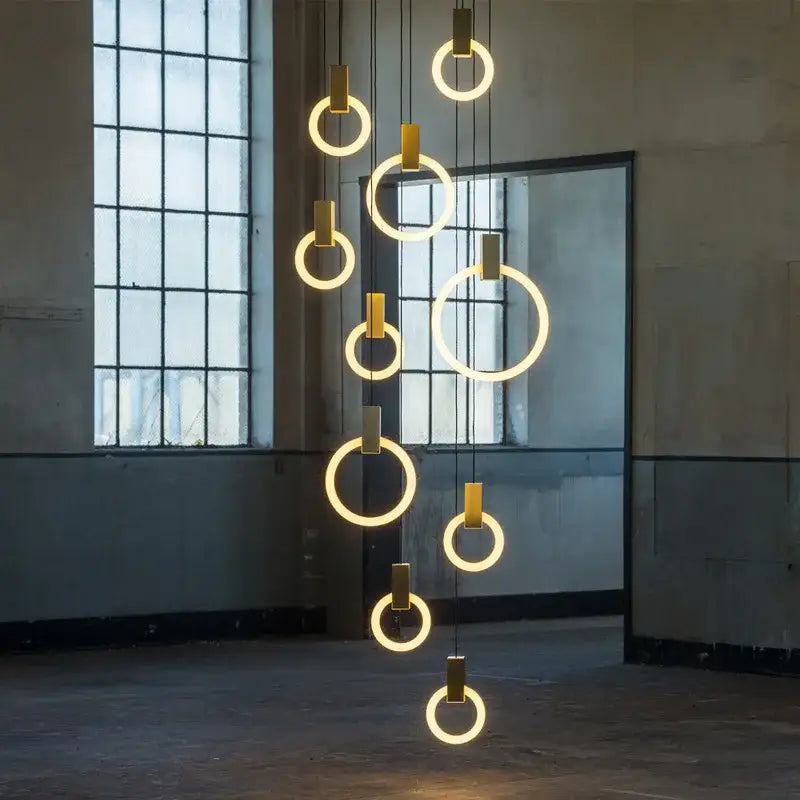 Wooden LED Staircase Lights