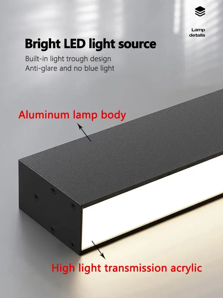 White Linear LED Lamp