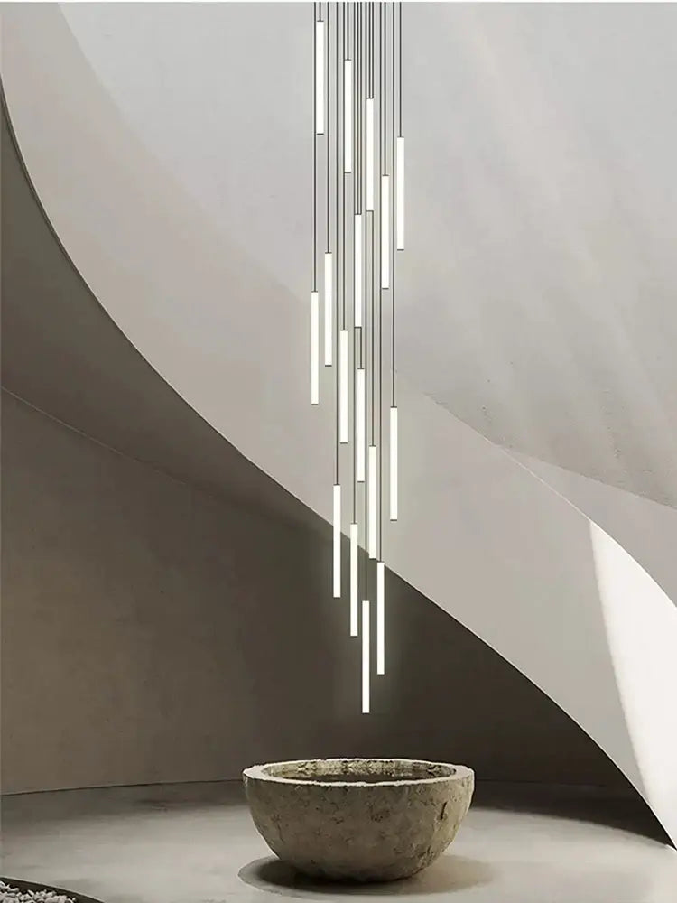 Black Loft Chandelier