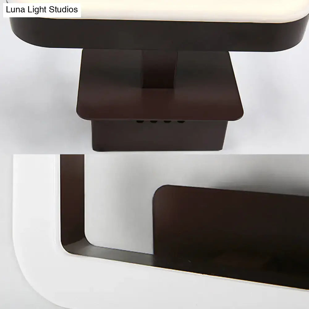Off-White LED Wall Sconce