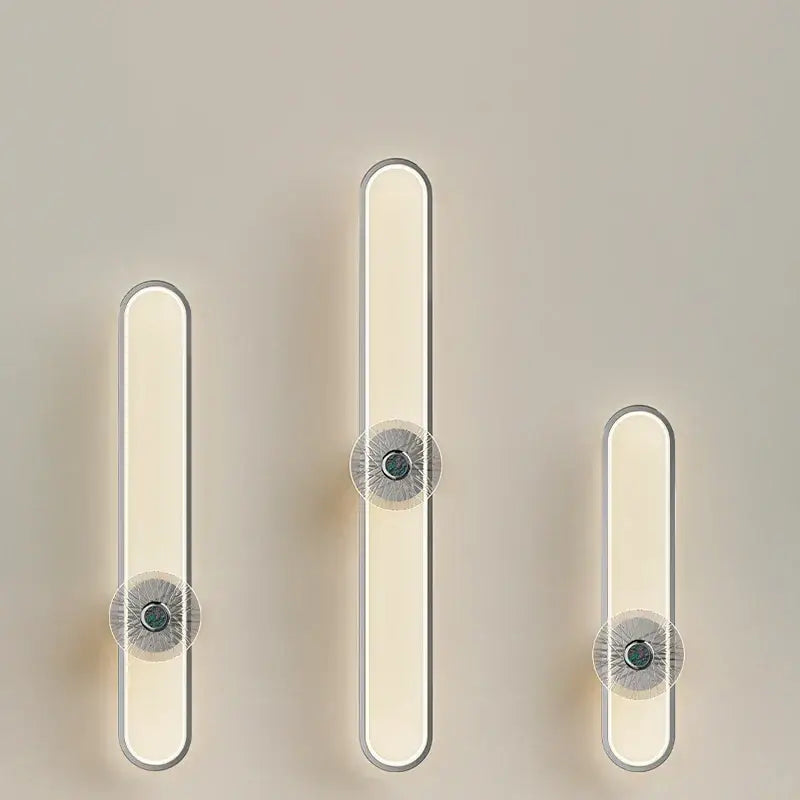 Silver LED Wall Light