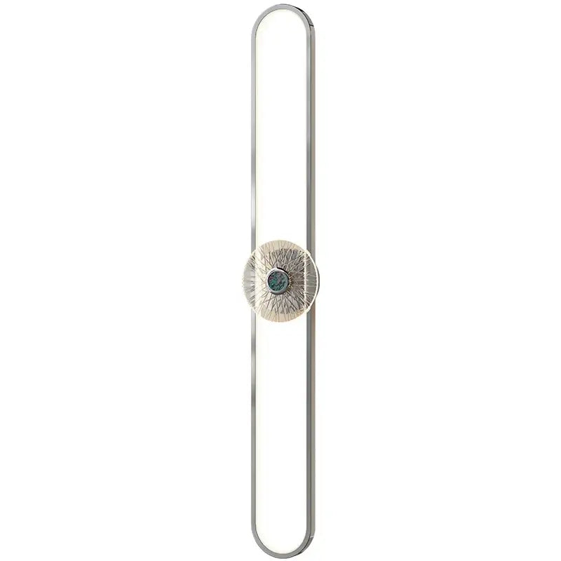 Silver LED Wall Light