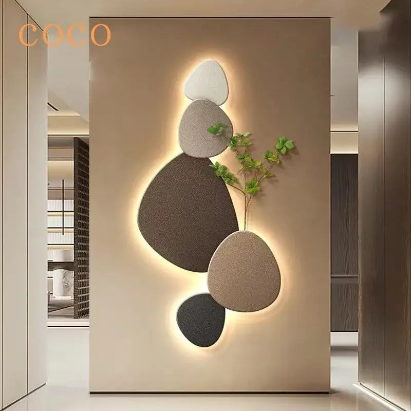 Stone Green Wall Lamp