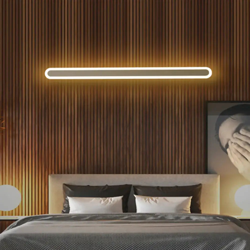 White Acrylic Wall Sconce