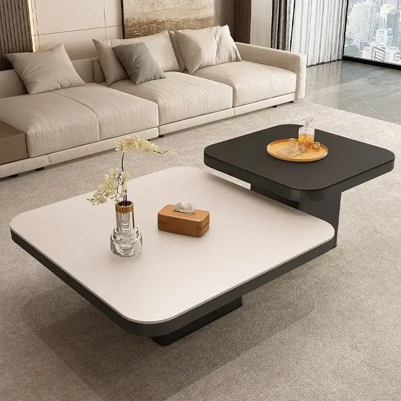 Black Square Coffee Table