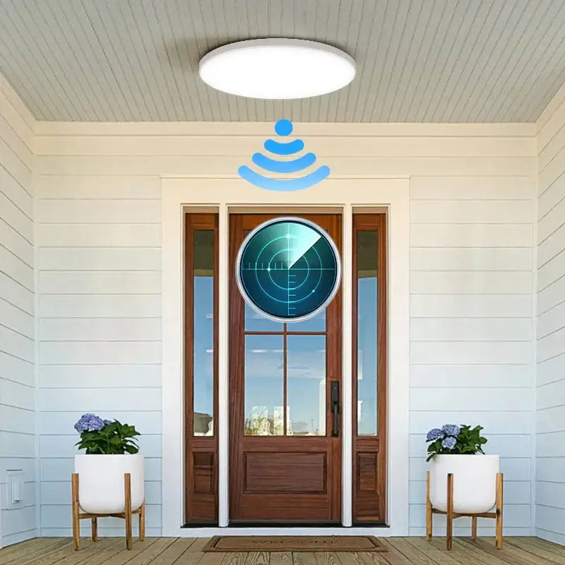 White Induction LED Ceiling Light