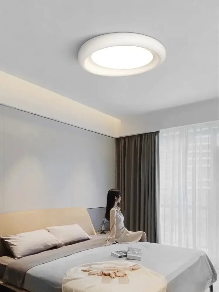 White Cream LED Ceiling Lamp