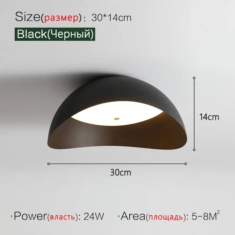 White Ingot Ceiling Lamp