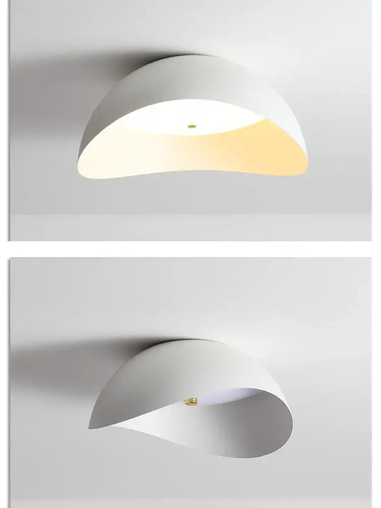 White Ingot Ceiling Lamp