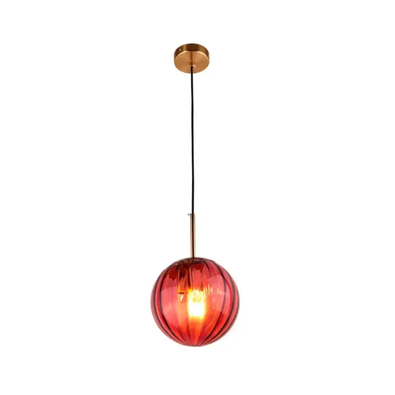 Glass Ball Nordic Dining Room Pendant Lamp