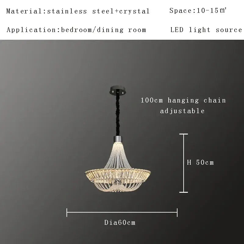 Crystal Ceiling Chandelier