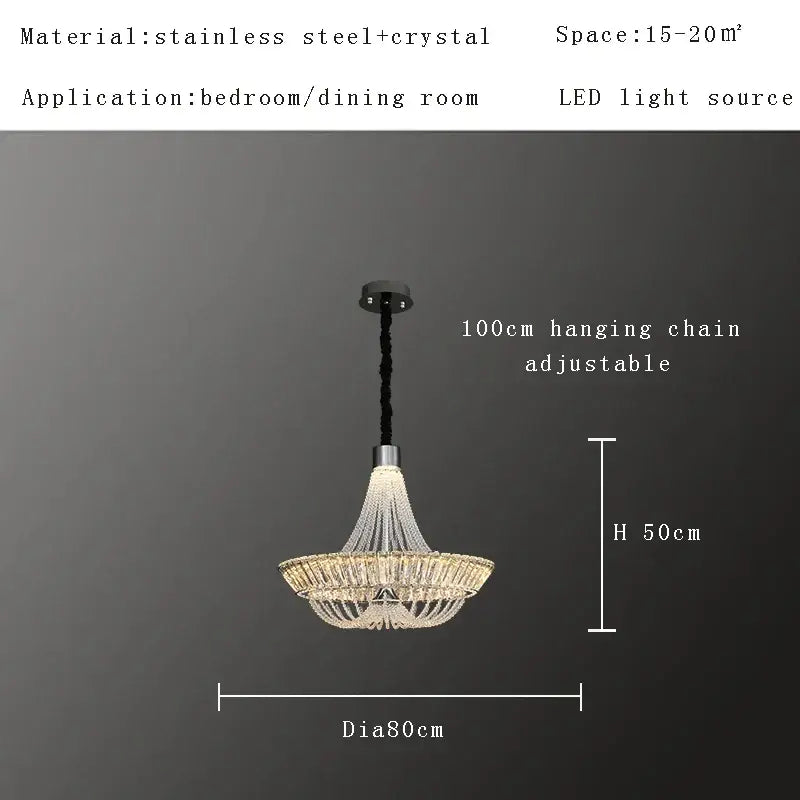 Crystal Ceiling Chandelier