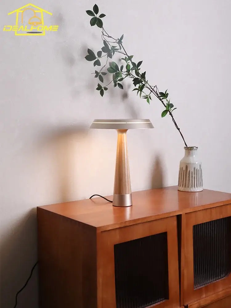 Solid Wood Table Lamp