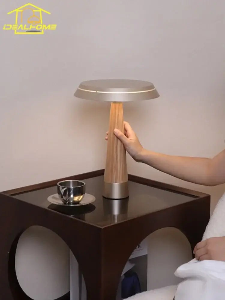 Solid Wood Table Lamp