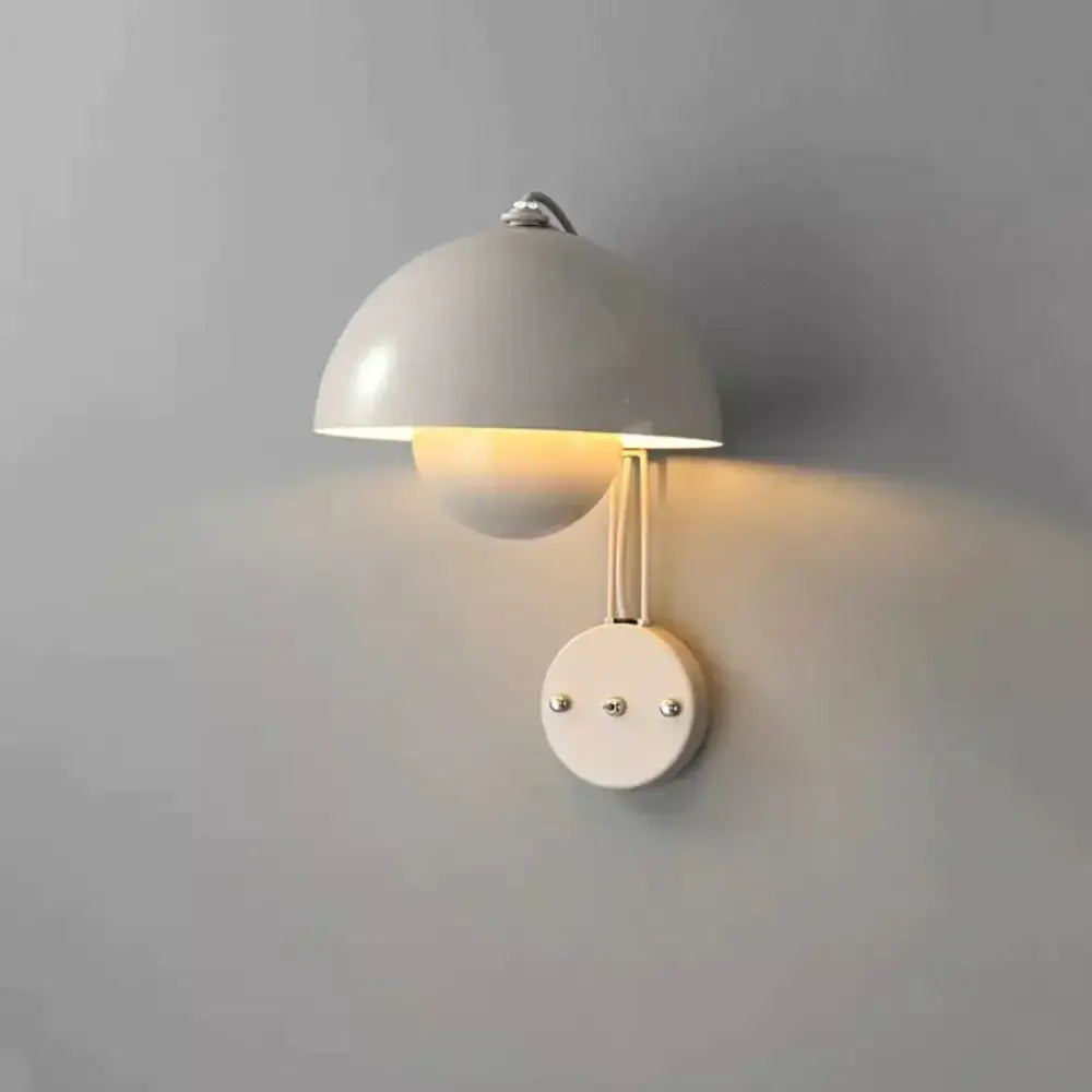 Brass Mushroom Wall Lamp