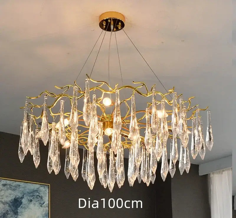 Crystal Bubble Pendant Light