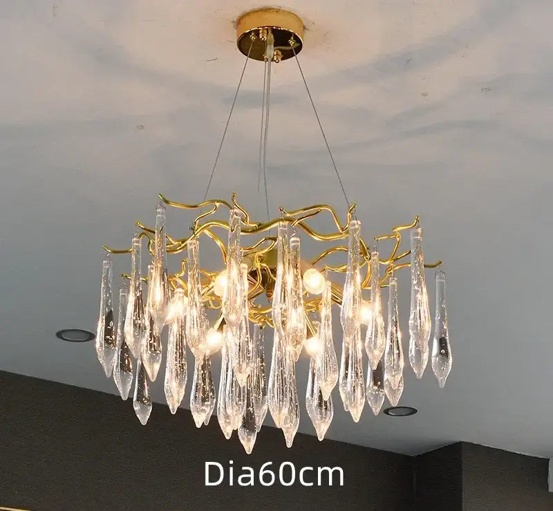Crystal Bubble Pendant Light