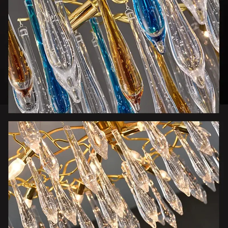 Crystal Bubble Pendant Light