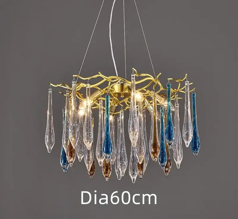 Crystal Bubble Pendant Light