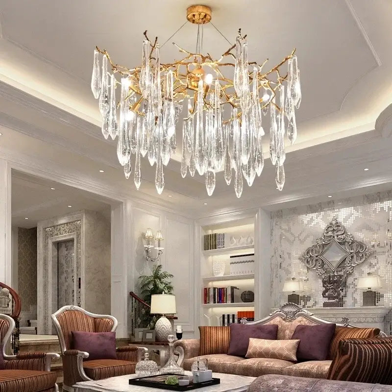 Crystal Bubble Pendant Light