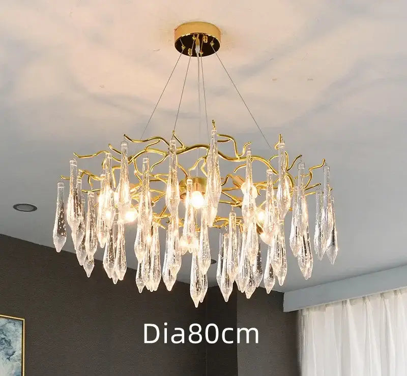 Crystal Bubble Pendant Light
